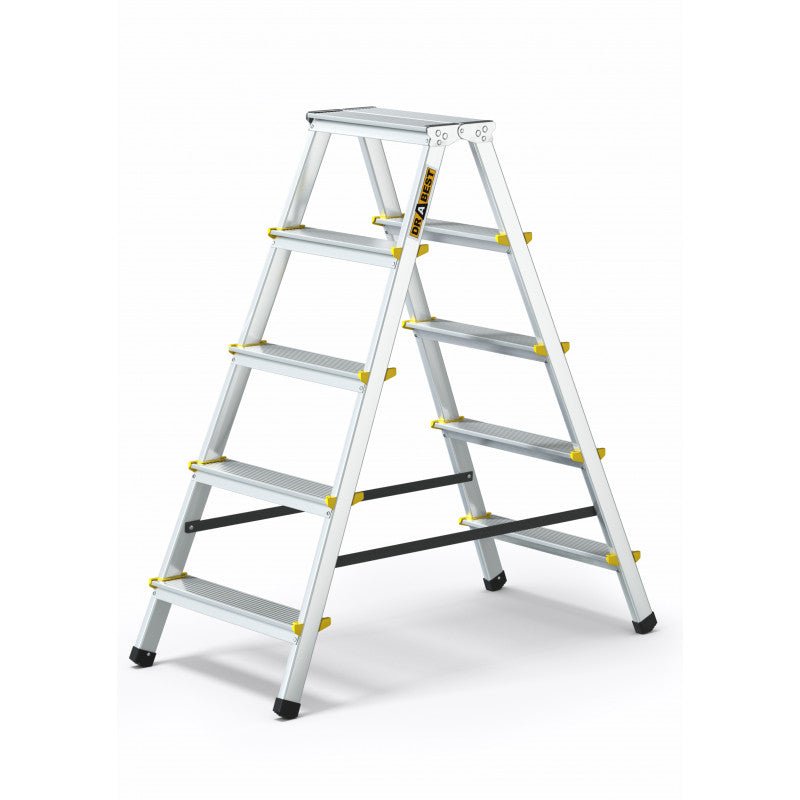 Drabest Aluminium Professional Double - Sided Access Ladder 150kg - Trusted Building Supplies