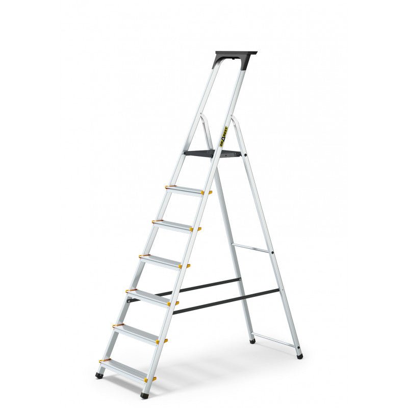 Drabest Aluminium Professional Ladder 150kg With Tool Shelf - Trusted Building Supplies