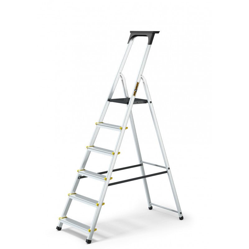 Drabest Aluminium Professional Ladder 150kg With Tool Shelf - Trusted Building Supplies