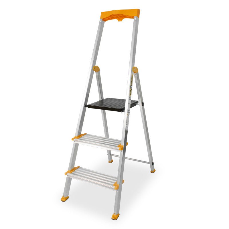 Drabest Aluminium Professional Ladder 150kg With Wide Steps - Trusted Building Supplies