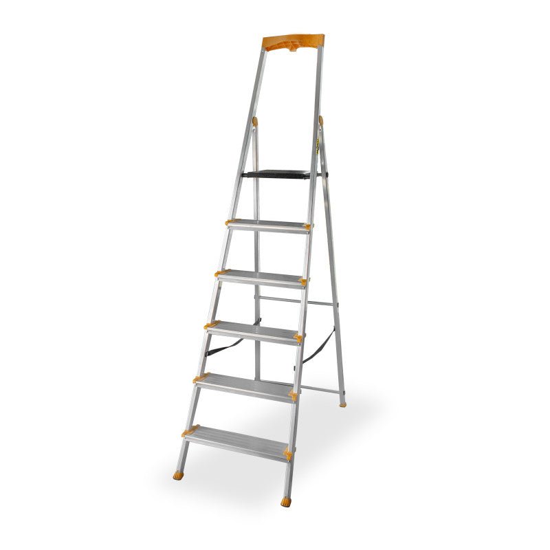 Drabest Aluminium Professional Ladder 150kg With Wide Steps - Trusted Building Supplies