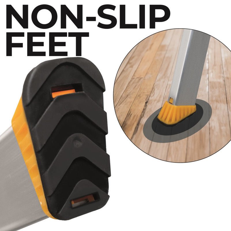 Drabest Aluminium Professional Ladder 150kg With Wide Steps - Trusted Building Supplies