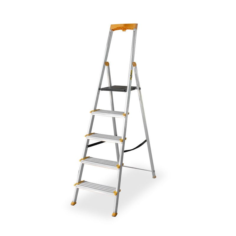 Drabest Aluminium Professional Ladder 150kg With Wide Steps - Trusted Building Supplies