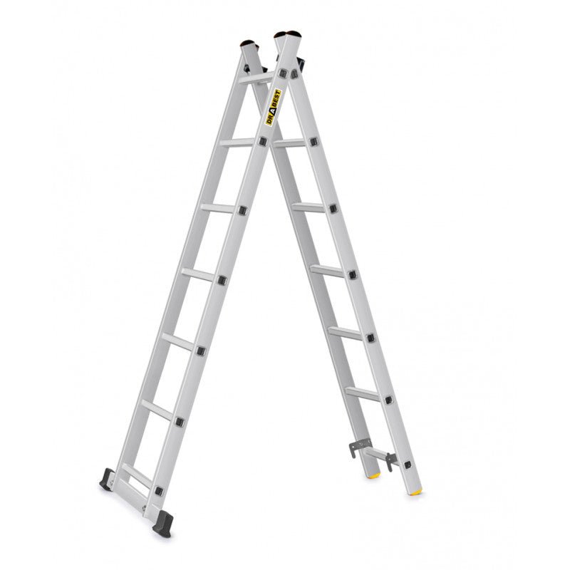 Drabest Home Aluminium Scaffolding Ladder Platform - 2 x 7 - Trusted Building Supplies