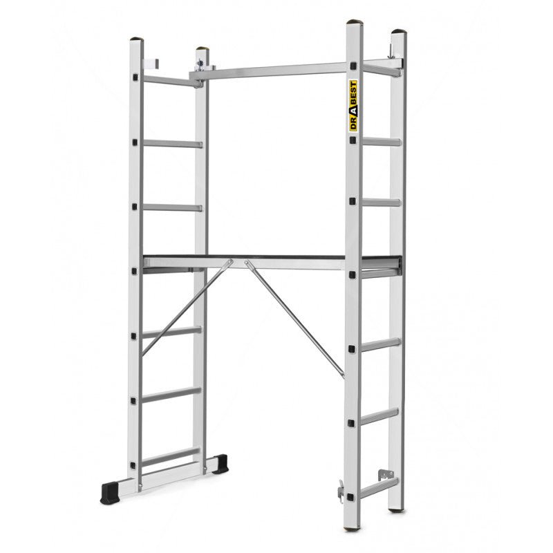 Drabest Home Aluminium Scaffolding Ladder Platform - 2 x 7 - Trusted Building Supplies