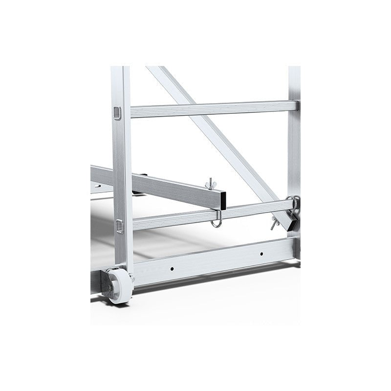 Drabest Ikar Aluminium Rolling Scaffolding Multi - Purpose Ladder Platform - Trusted Building Supplies