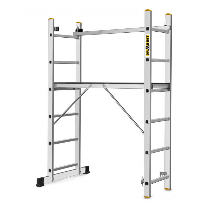 Drabest Pro Aluminium Scaffolding Ladder Platform - 2 x 6 - Trusted Building Supplies
