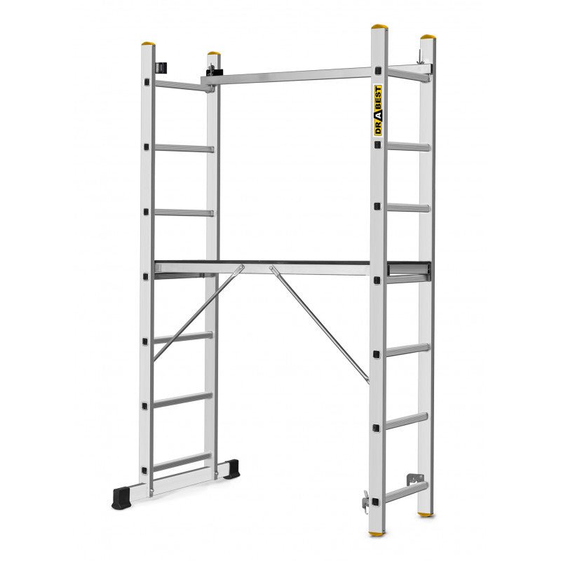 Drabest Pro Aluminium Scaffolding Ladder Platform - 2 x 7 - Trusted Building Supplies
