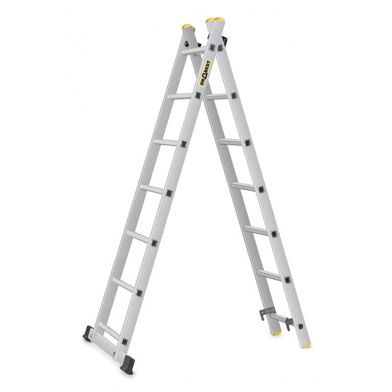 Drabest Pro Aluminium Scaffolding Ladder Platform - 2 x 7 - Trusted Building Supplies