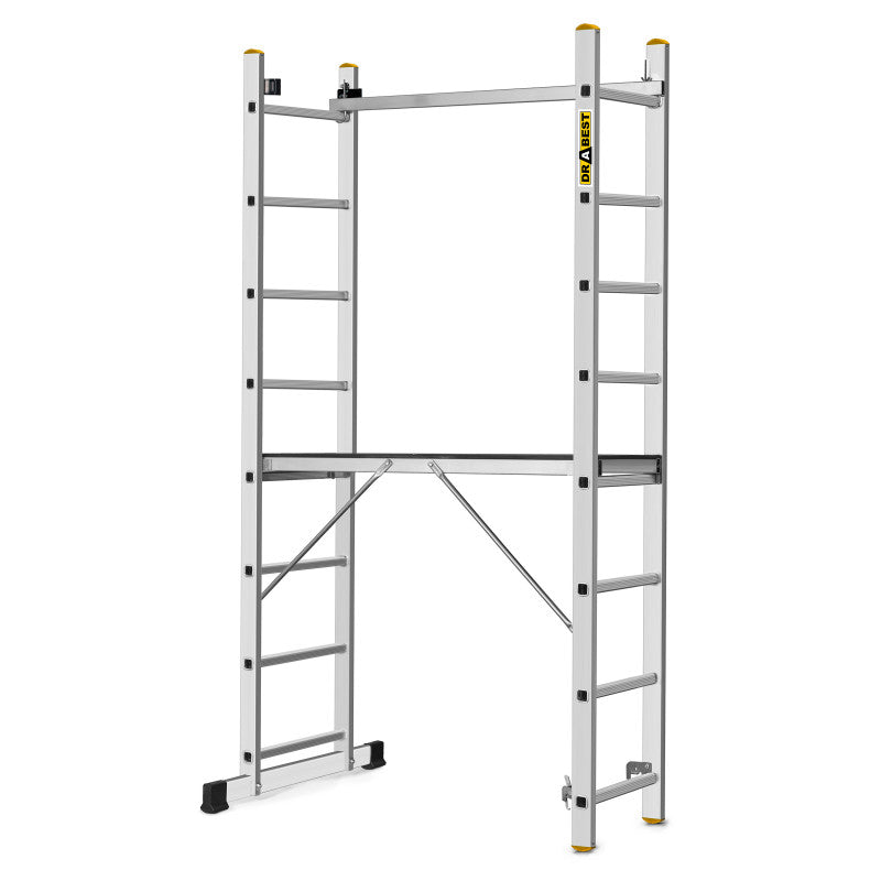 Drabest Pro Aluminium Scaffolding Ladder Platform - 2 x 8 - Trusted Building Supplies
