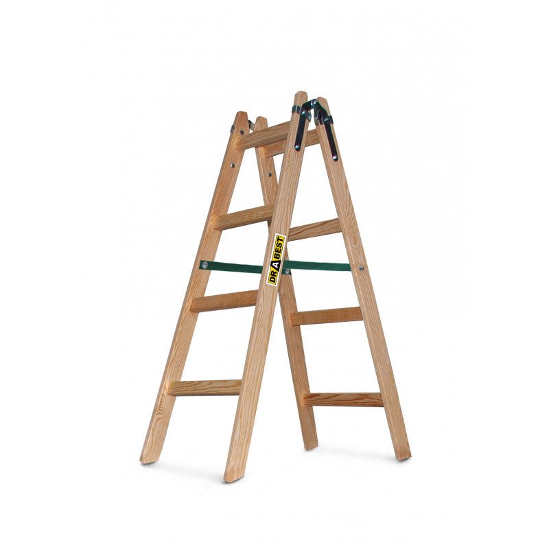 Drabest Wooden Household Ladder 150kg - Trusted Building Supplies