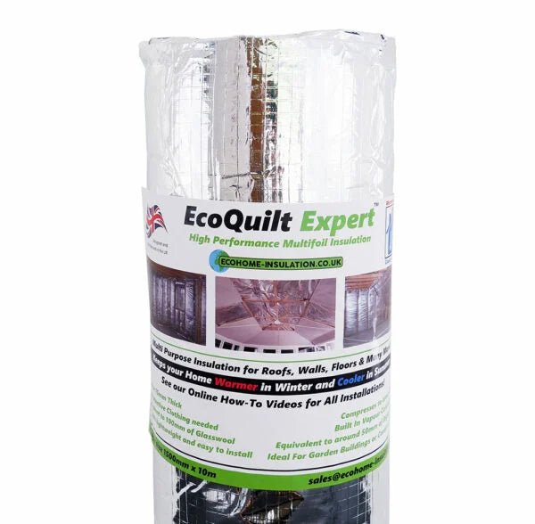EcoQuilt Expert Reflective Multifoil Insulation - Trusted Building Supplies