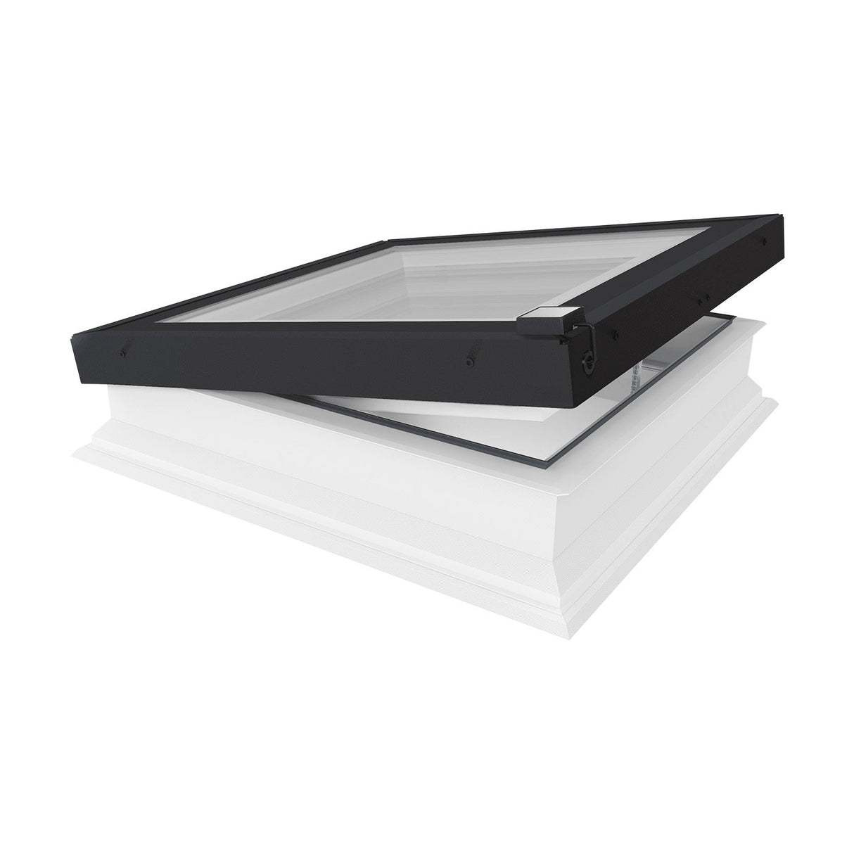 FAKRO DEG P2 Electric Opening Double Glazed Flat Roof Window - Trusted Building Supplies