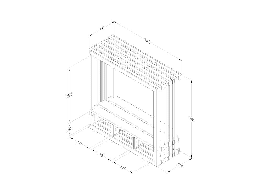 Forest Garden Amalfi Arbour - Trusted Building Supplies