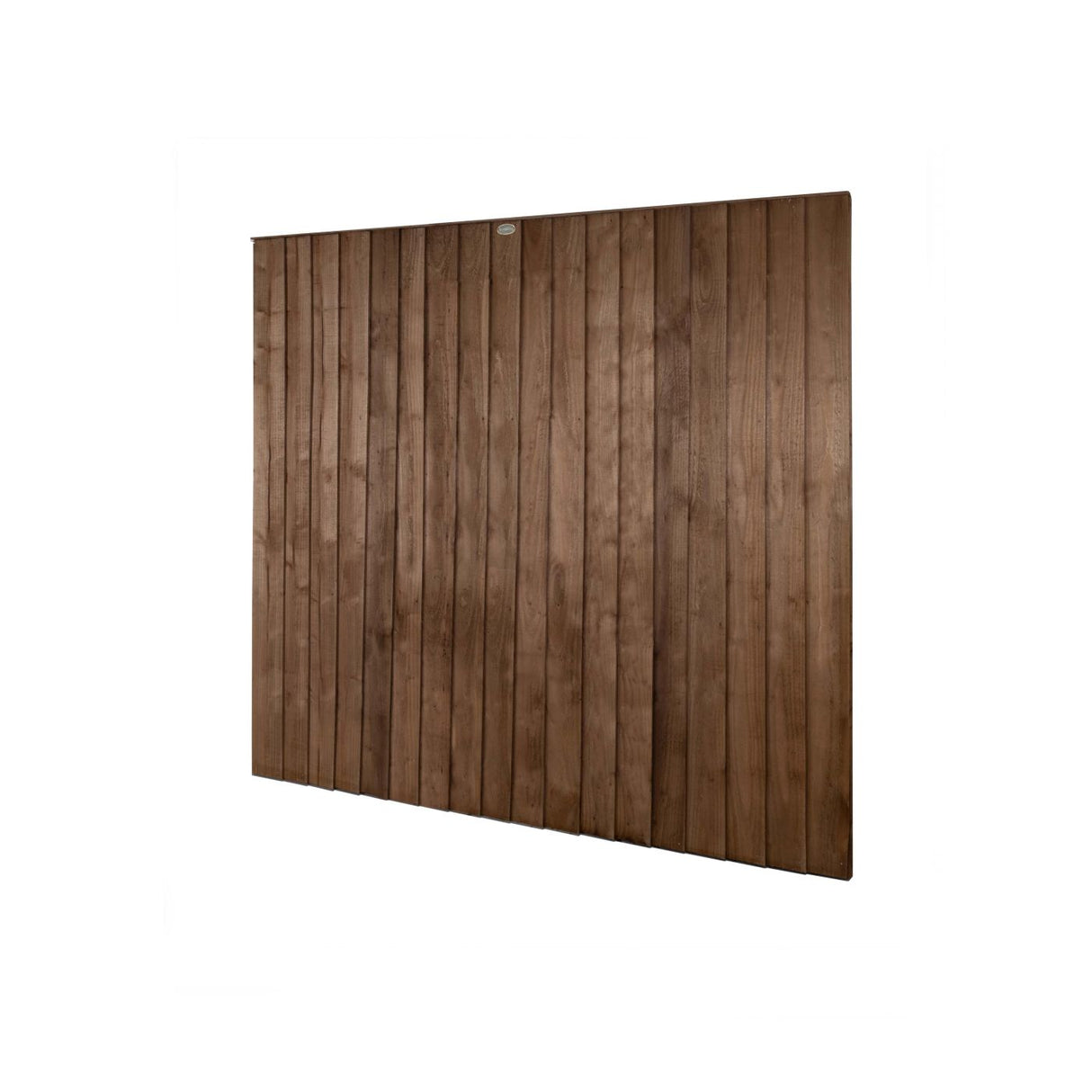 Forest Garden Brown Pressure Treated Closeboard Fence Panel - Trusted Building Supplies