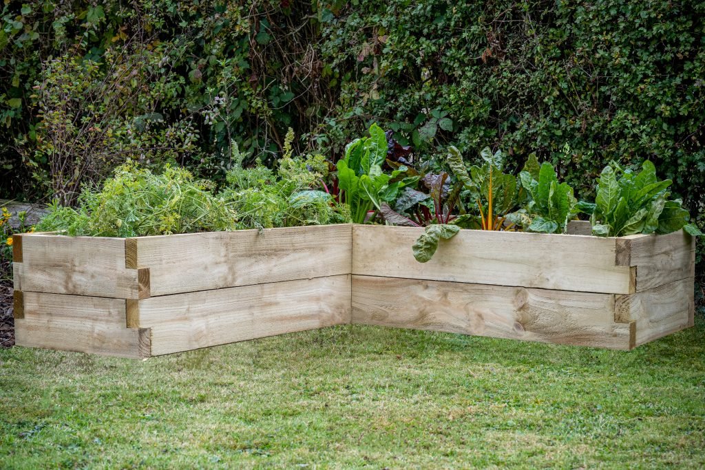 Forest Garden Caledonian Corner Raised Bed - Trusted Building Supplies