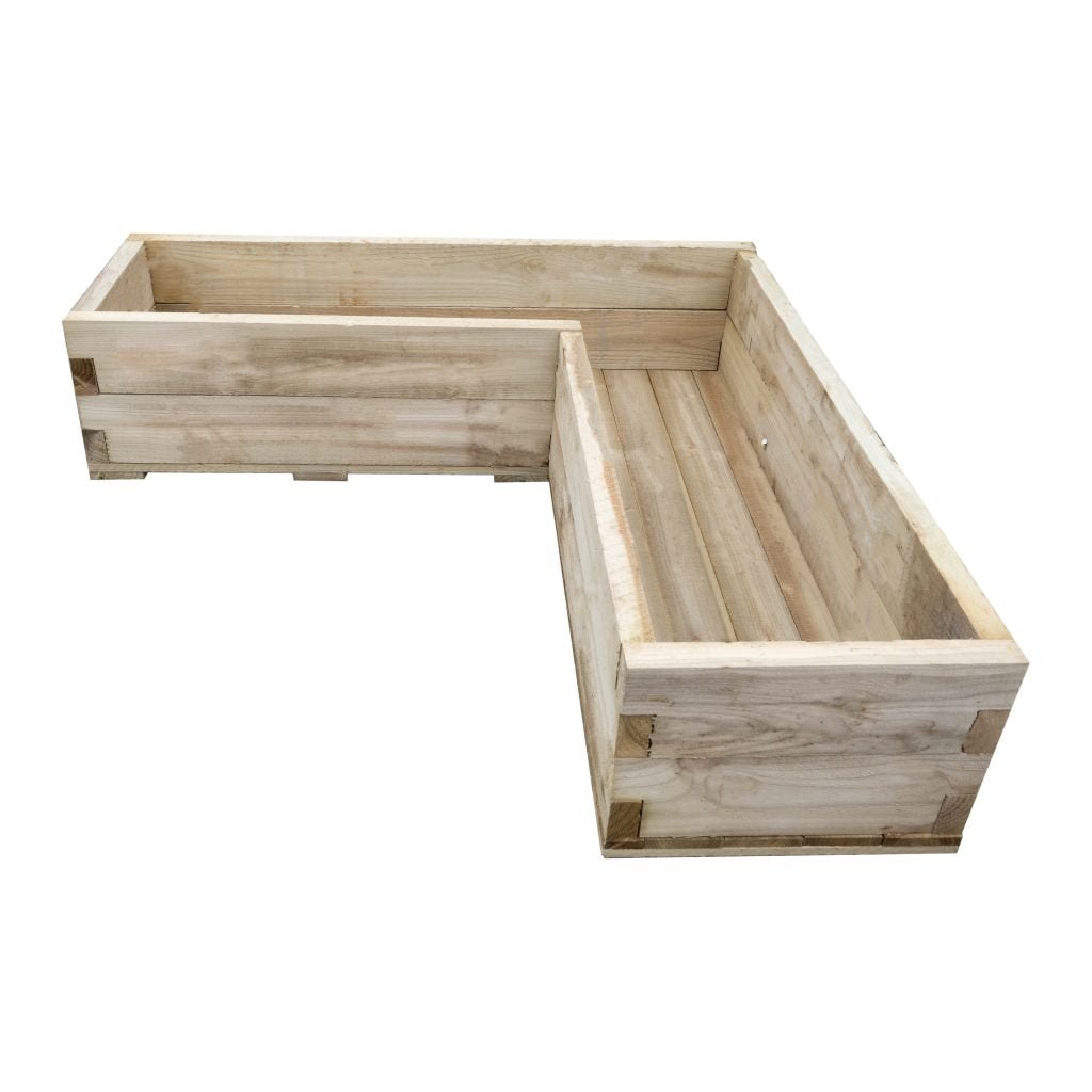 Forest Garden Caledonian Corner Raised Bed - Trusted Building Supplies