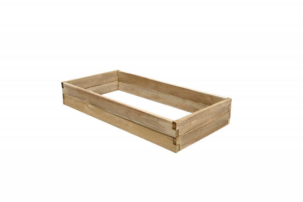 Forest Garden Caledonian Rectangular Raised Bed - Trusted Building Supplies