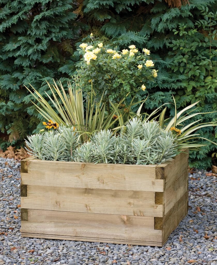 Forest Garden Caledonian Square Raised Bed - Trusted Building Supplies