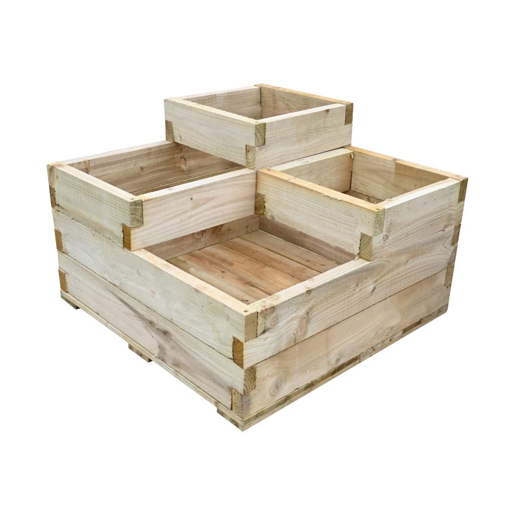 Forest Garden Caledonian Tiered Raised Bed - Trusted Building Supplies
