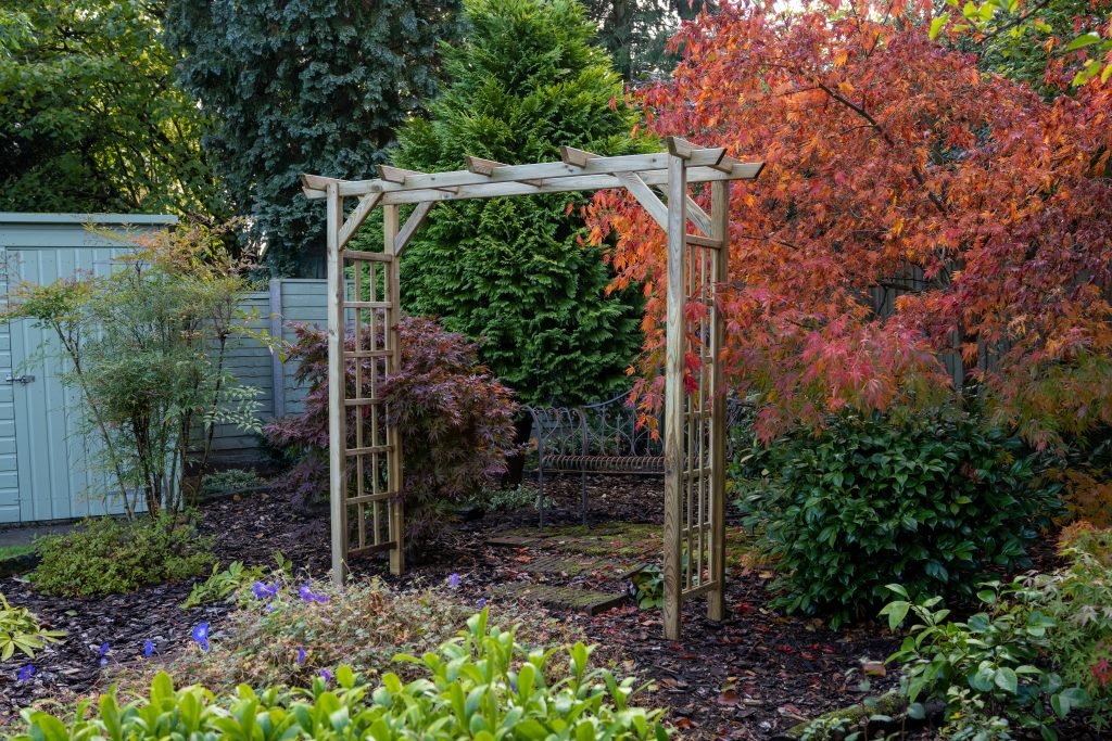 Forest Garden Classic Flat Top Arch - Trusted Building Supplies