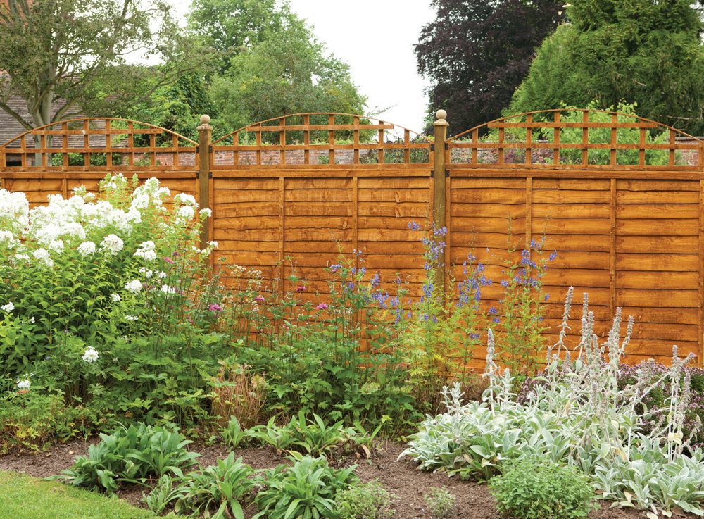 Forest Garden Convex Trellis Fence Topper - 1830mm x 460mm - Trusted Building Supplies