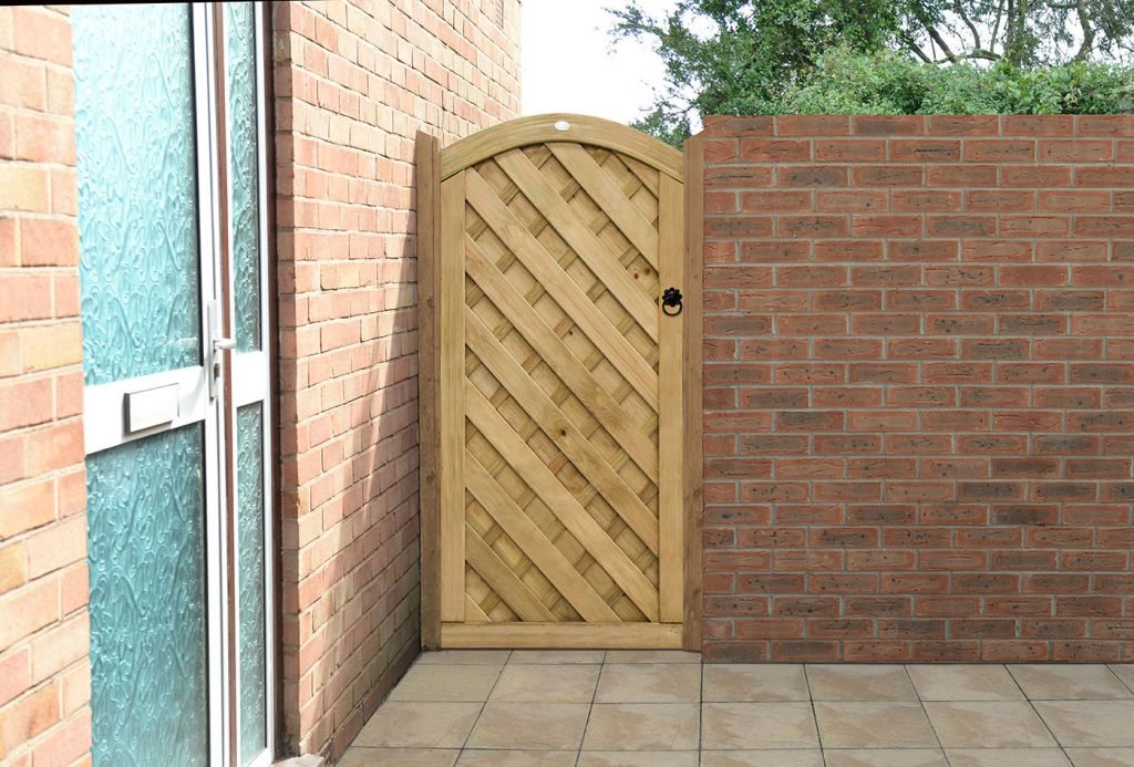 Forest Garden Europa Dome Gate - 6ft - Trusted Building Supplies