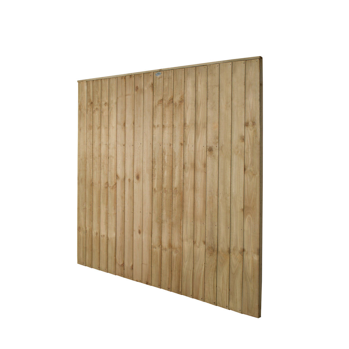 Forest Garden Green Pressure Treated Closeboard Fence Panel - Trusted Building Supplies
