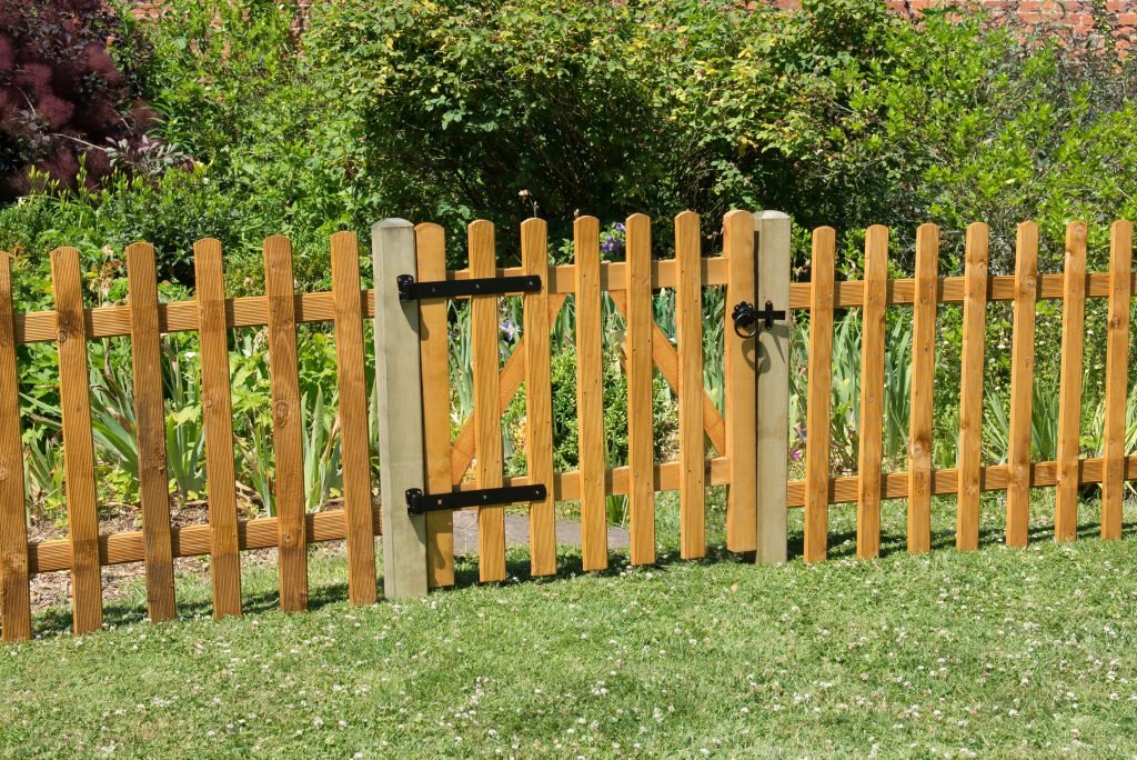 Forest Garden Grooved Pale Gate - 3ft - Trusted Building Supplies
