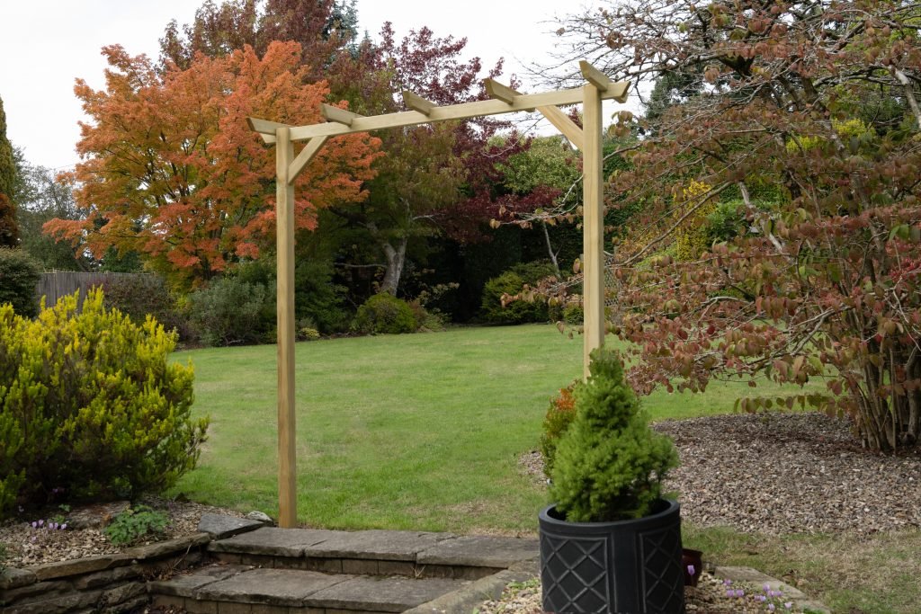 Forest Garden Hanbury Flat Top Arch - Trusted Building Supplies