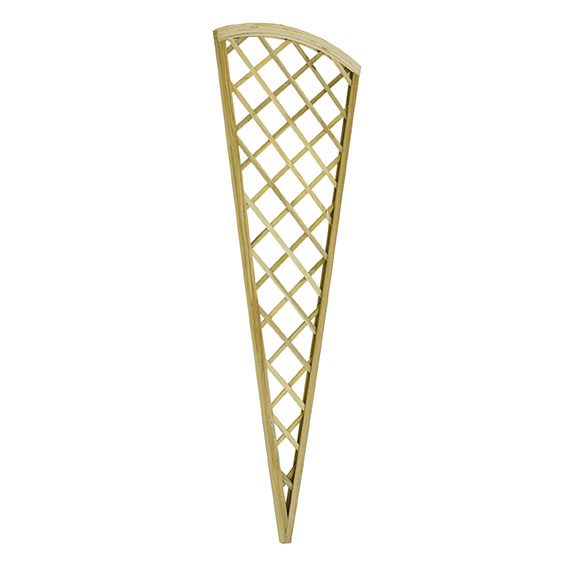 Forest Garden Hidcote Fan Lattice - 1800mm x 610mm - Trusted Building Supplies