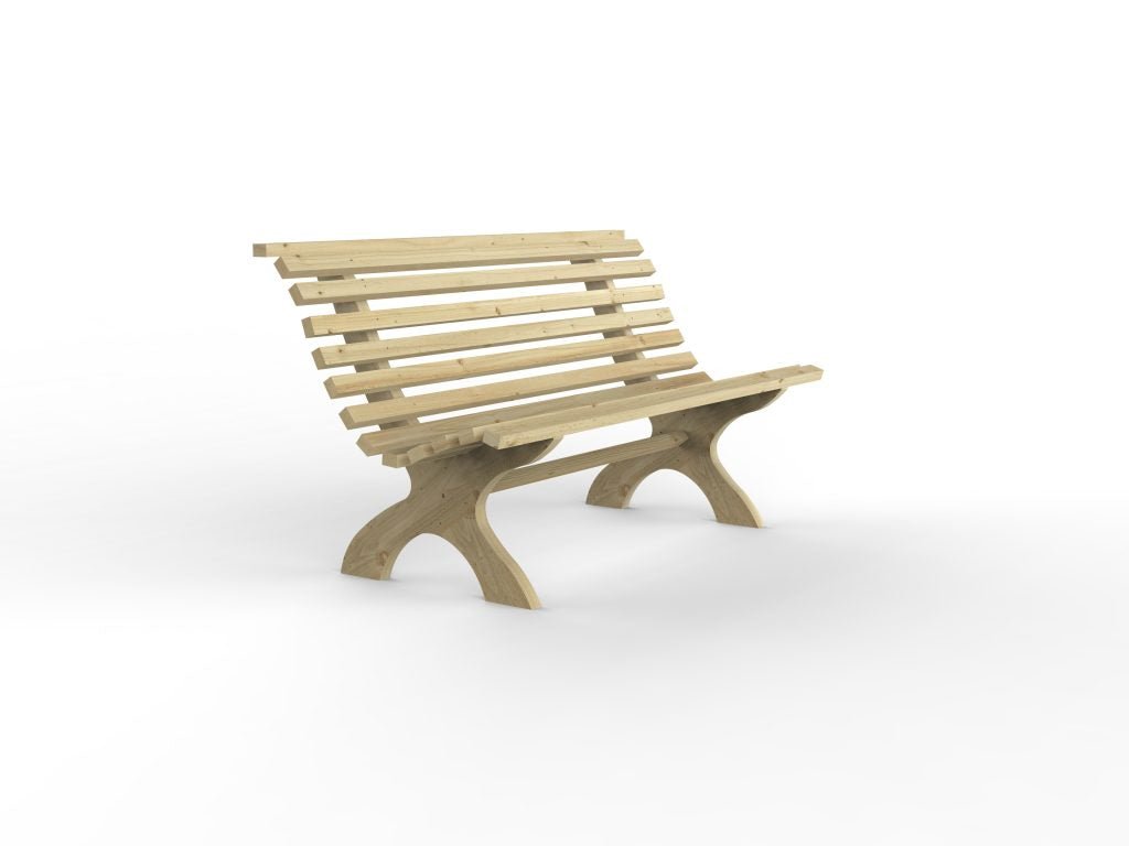 Forest Garden Kuba Bench - Trusted Building Supplies