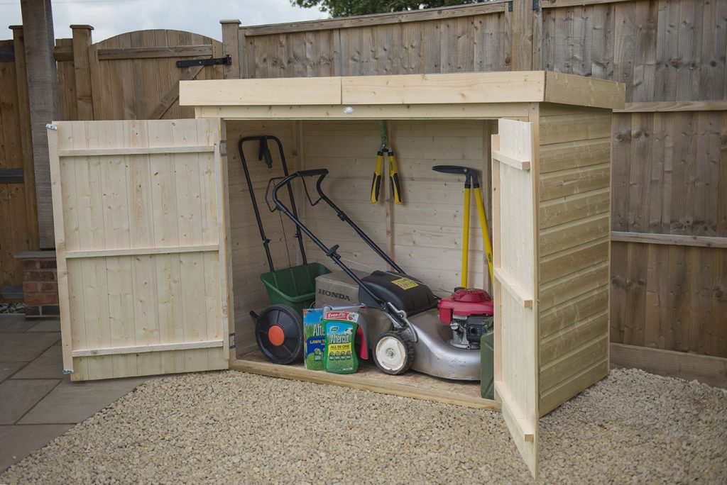 Forest Garden Large Pent Pressure Treated Shiplap Outdoor Store - Trusted Building Supplies