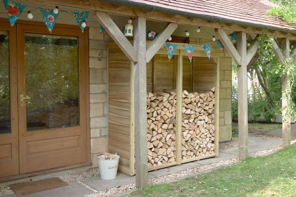 Forest Garden Log Store - Trusted Building Supplies