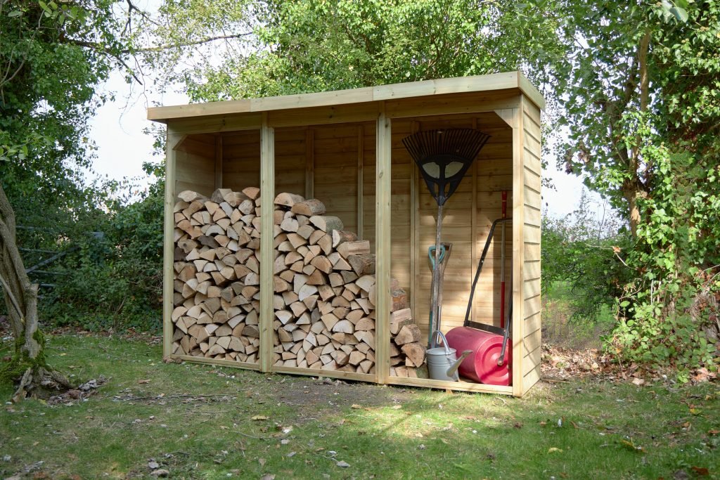 Forest Garden Log Store - Trusted Building Supplies