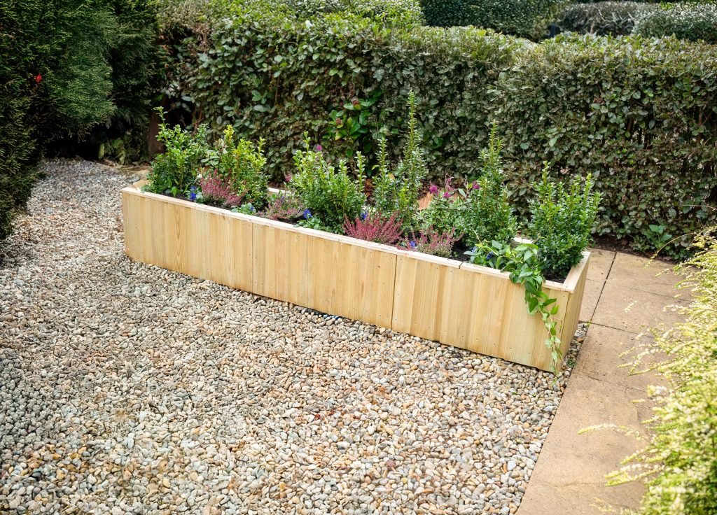 Forest Garden Low Level Lapline Planter - Trusted Building Supplies