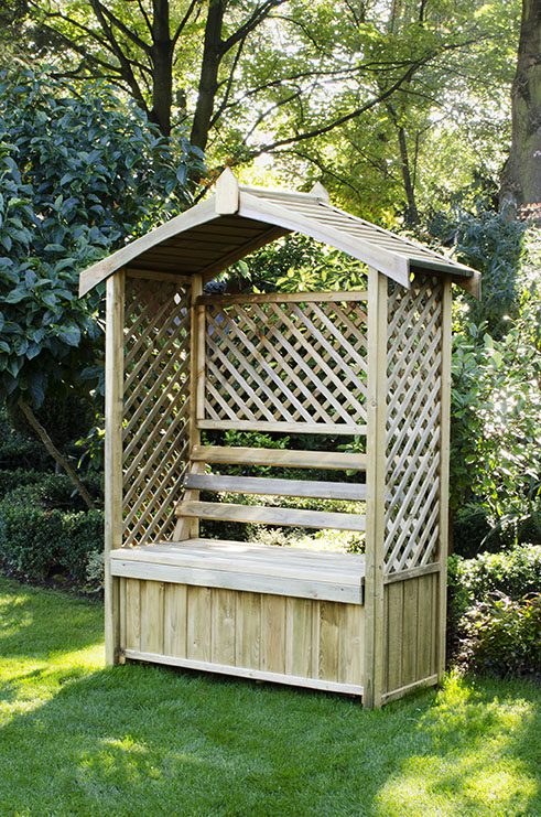 Forest Garden Lyon Arbour - Trusted Building Supplies