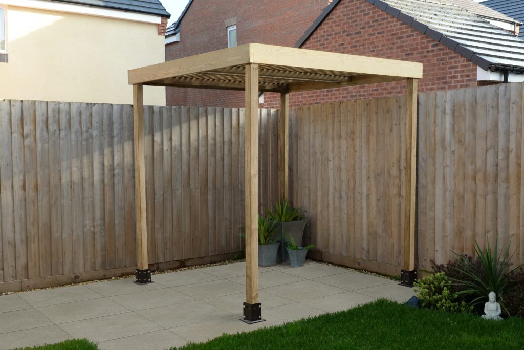 Forest Garden Modular Pergola - No Sides - Trusted Building Supplies