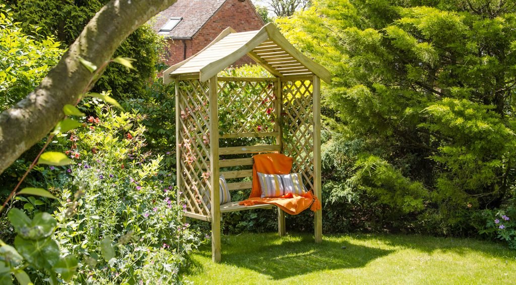 Forest Garden Parisienne Arbour - Trusted Building Supplies