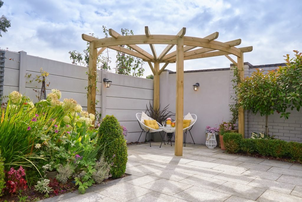 Forest Garden Premium Radial Pergola - Trusted Building Supplies