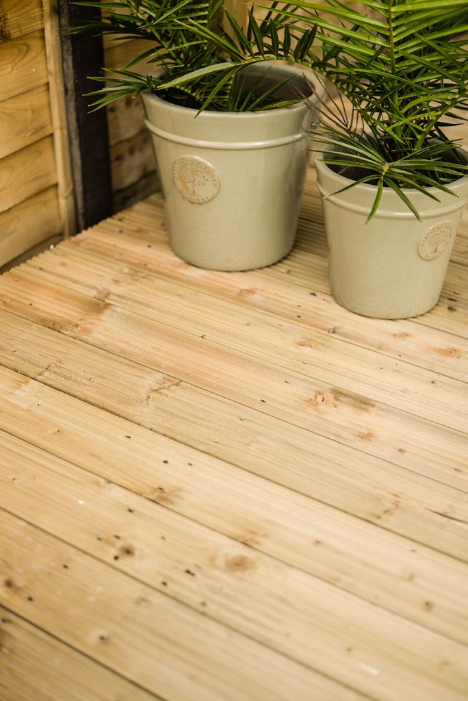 Forest Garden Pressure Treated Timber Decking Boards - 2.4m - Trusted Building Supplies