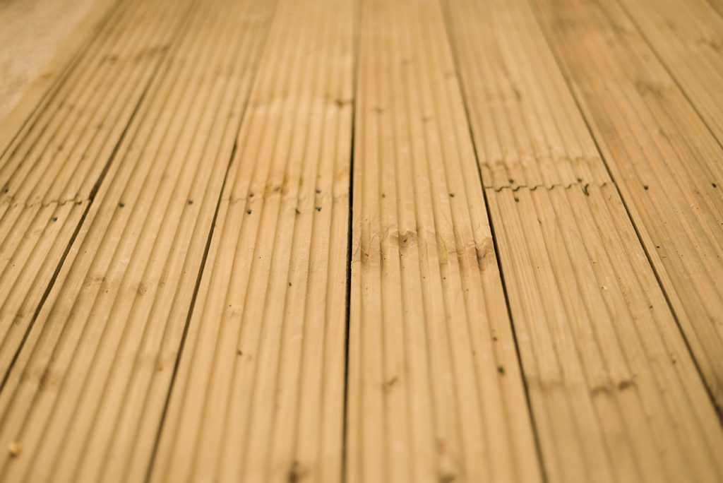 Forest Garden Pressure Treated Timber Decking Boards - 2.4m - Trusted Building Supplies