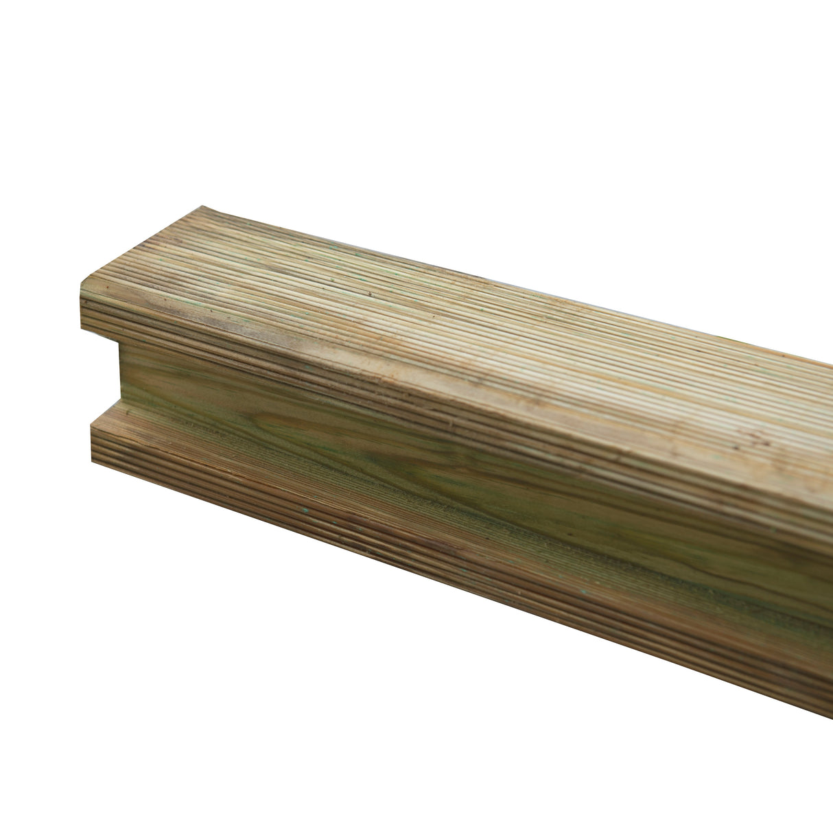 Forest Garden Reeded Slotted Fence Post - Trusted Building Supplies