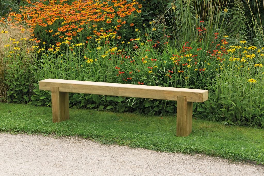 Forest Garden Sleeper Bench - 1.8m - Trusted Building Supplies