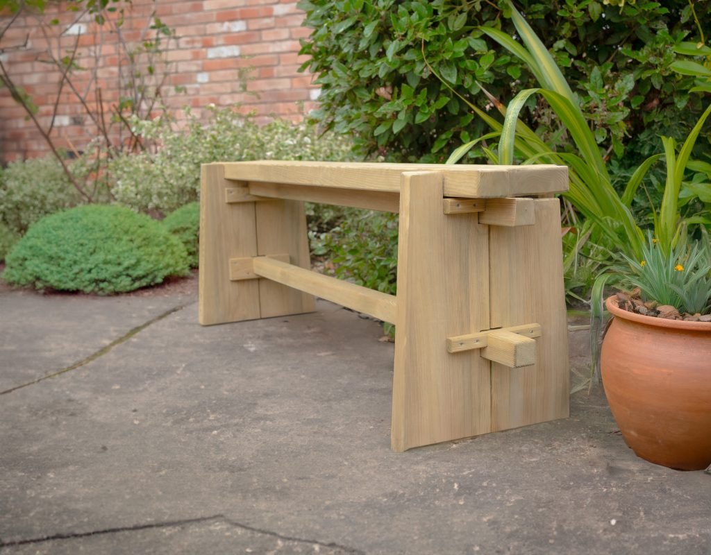 Forest Garden Sleeper Pew Bench - Trusted Building Supplies