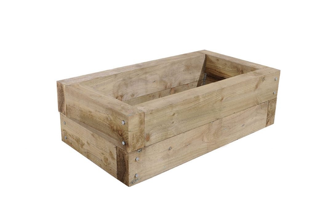 Forest Garden Sleeper Raised Bed - Trusted Building Supplies