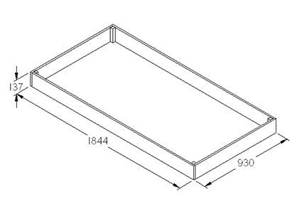 Forest Garden Standard Raised Bed - Trusted Building Supplies