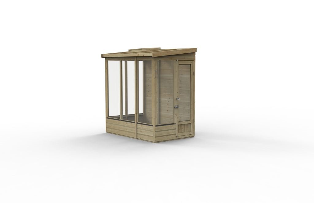 Forest Garden Wallscape Lean - to Greenhouse - Trusted Building Supplies