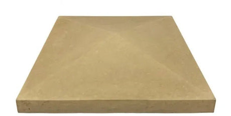 Four Way Weathered Concrete Pier Cap - Trusted Building Supplies