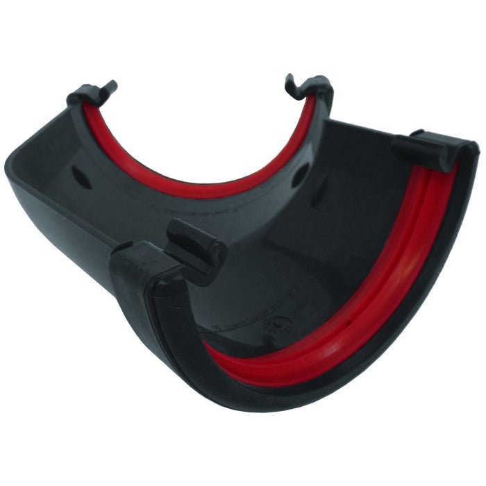 Freeflow 112mm Half Round Plastic Guttering Angle - Trusted Building Supplies